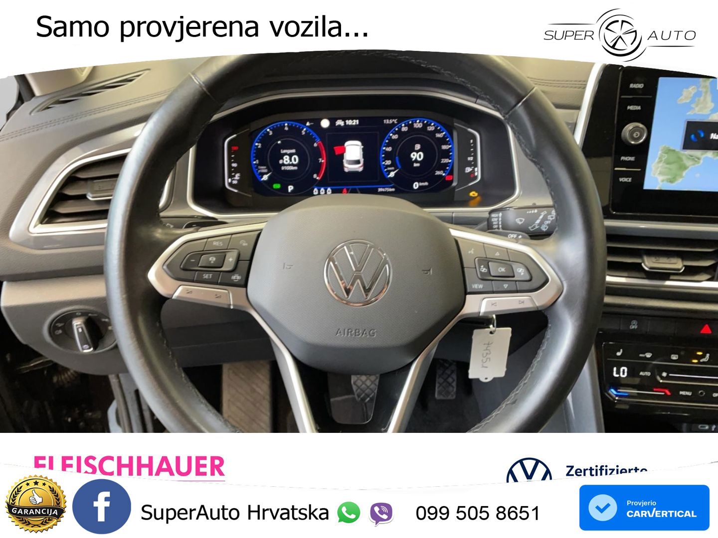 Volkswagen T-Roc 1.5 TSI (150 KS) DSG LED+GR SJED+ACC