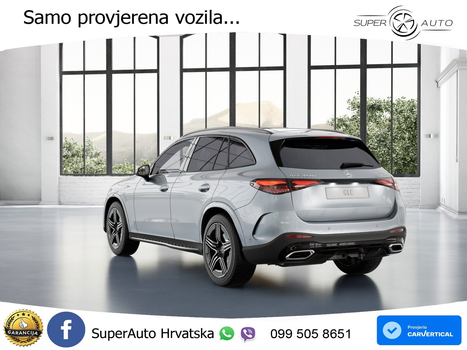 Mercedes GLC 450d (367 KS) 4MATIC 9G-TRONIC AMG ACC+GR SJED+360+PANO