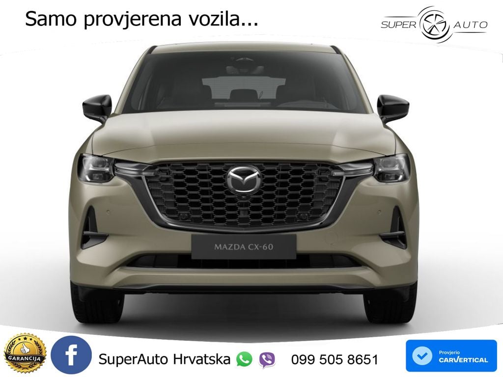 Mazda CX-60 3.3 e-Skyactiv D (254 KS) AWD Automatic LED+GR SJED+ACC