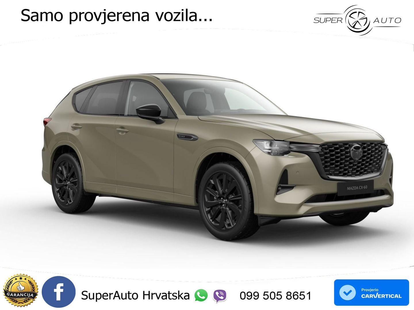 Mazda CX-60 3.3 e-Skyactiv D (254 KS) AWD Automatic LED+GR SJED+ACC