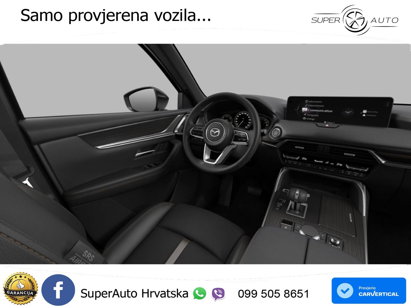 Mazda CX-60 3.3 e-Skyactiv D (254 KS) AWD Automatic LED+GR SJED+ACC