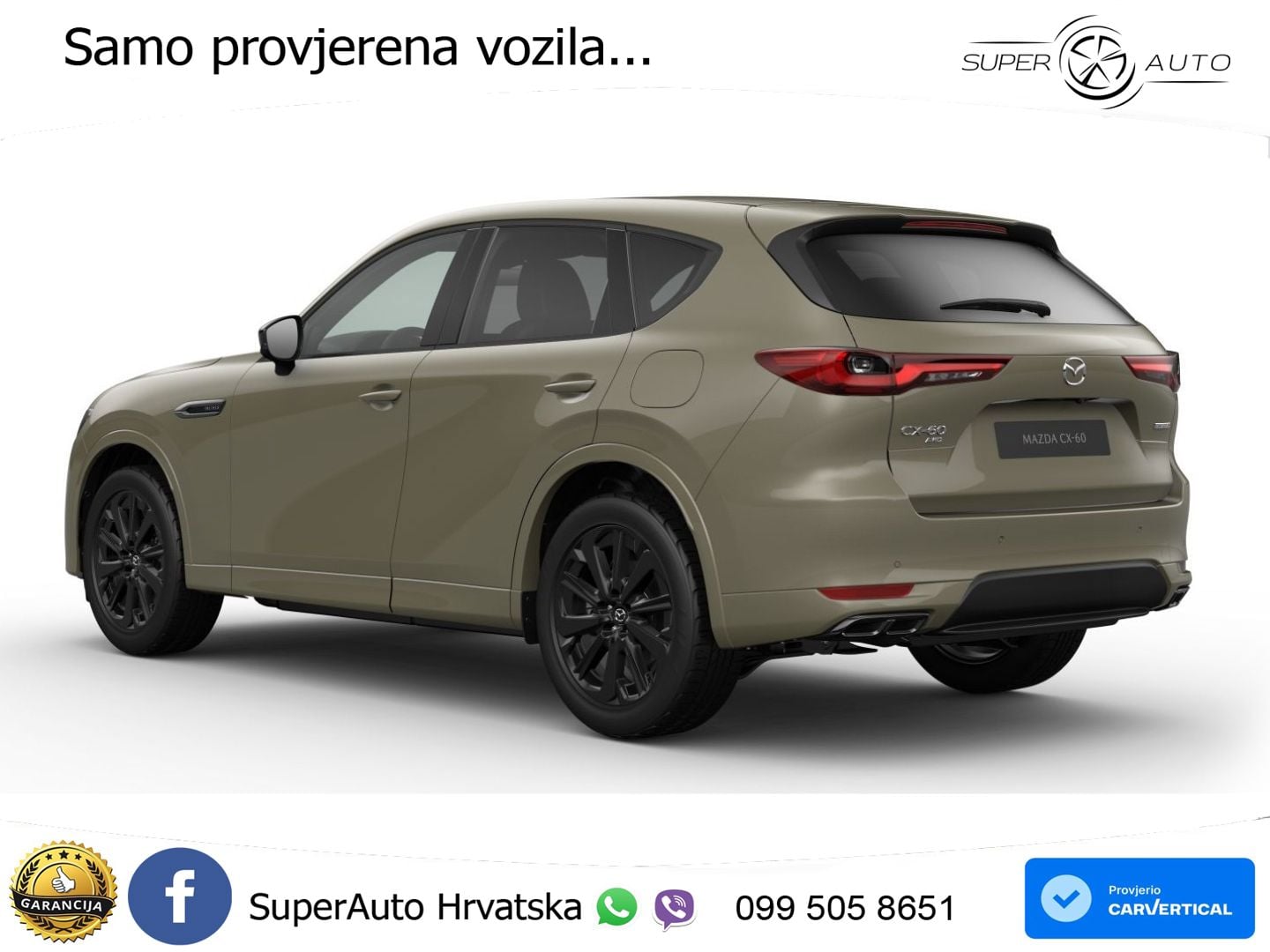 Mazda CX-60 3.3 e-Skyactiv D (254 KS) AWD Automatic LED+GR SJED+ACC