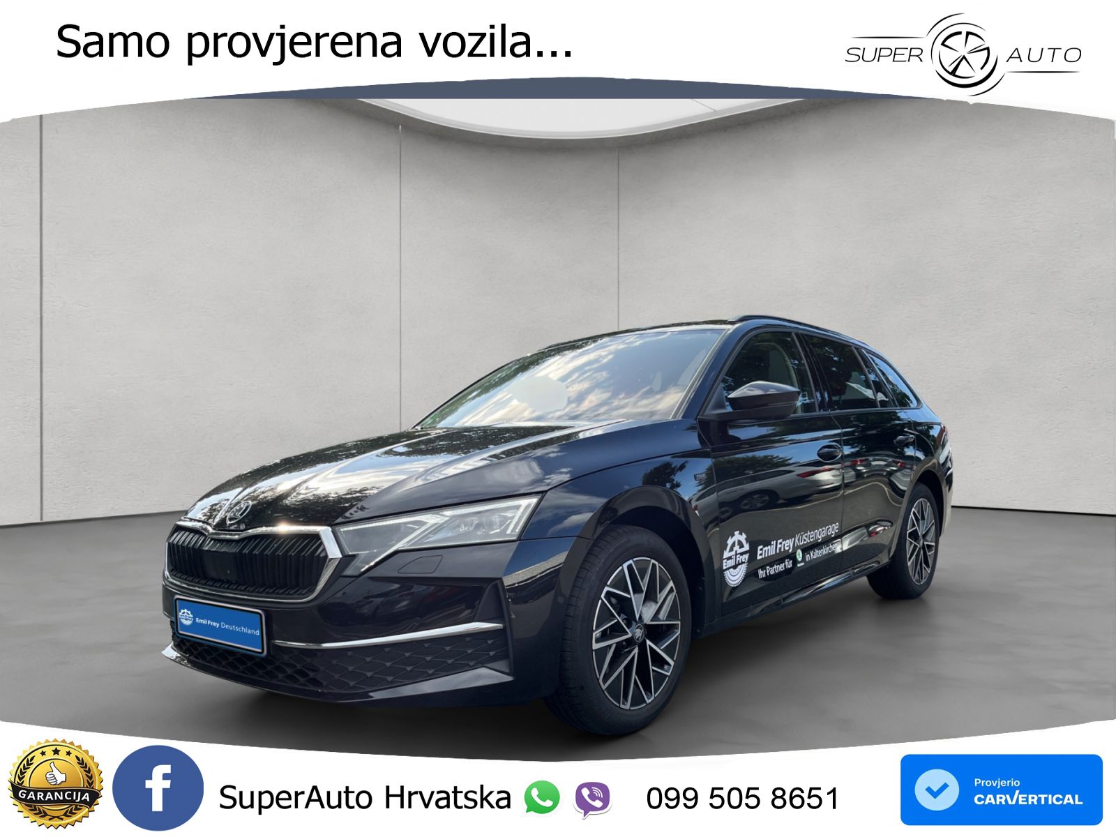 Škoda Octavia Combi 2.0 TDI (150 KS) DSG LED+GR SJED+ACC