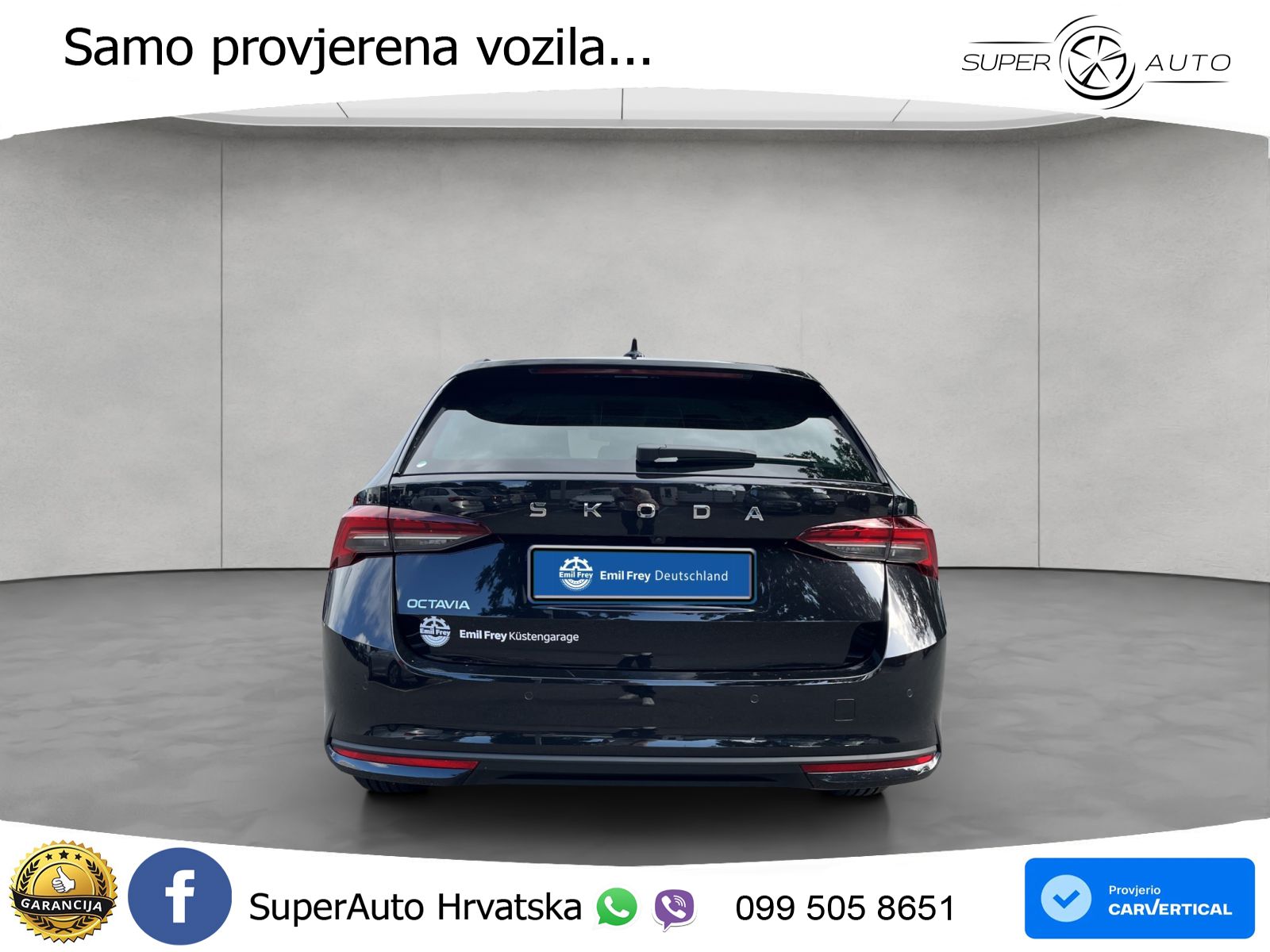 Škoda Octavia Combi 2.0 TDI (150 KS) DSG LED+GR SJED+ACC