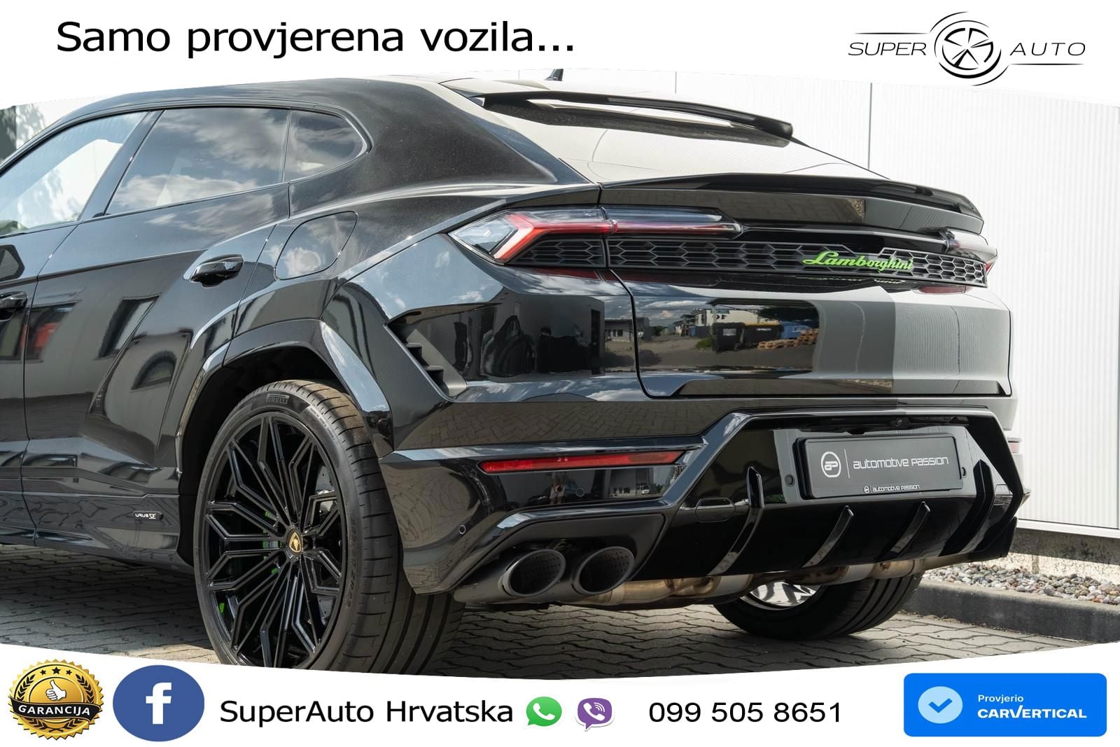 Lamborghini Urus SE 4.0 V8 (800 KS) 4WD Automatic LED+GR SJED+ACC
