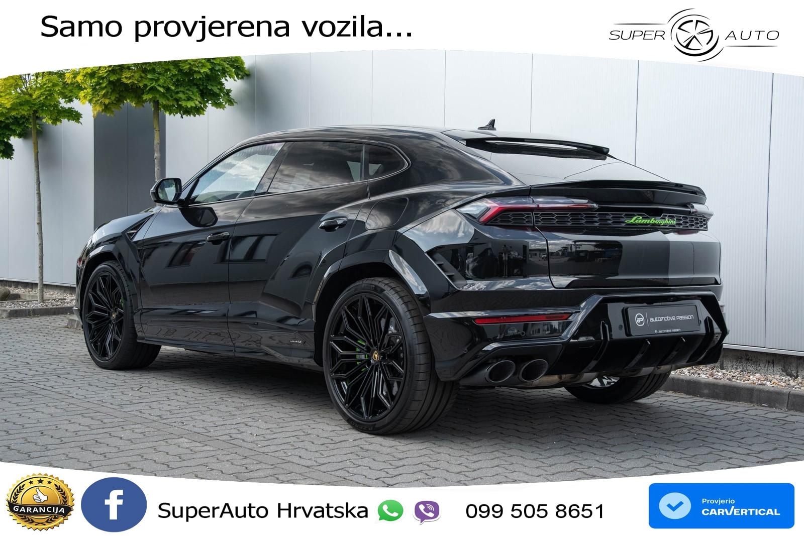 Lamborghini Urus SE 4.0 V8 (800 KS) 4WD Automatic LED+GR SJED+ACC