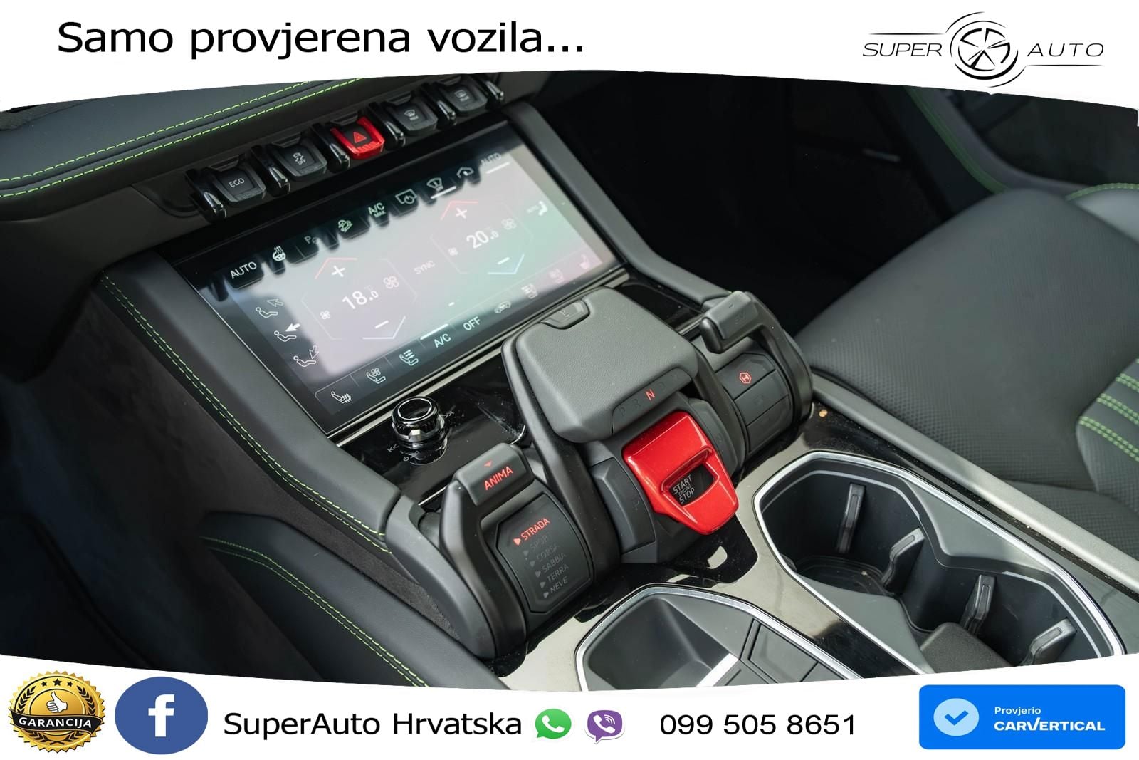 Lamborghini Urus SE 4.0 V8 (800 KS) 4WD Automatic LED+GR SJED+ACC