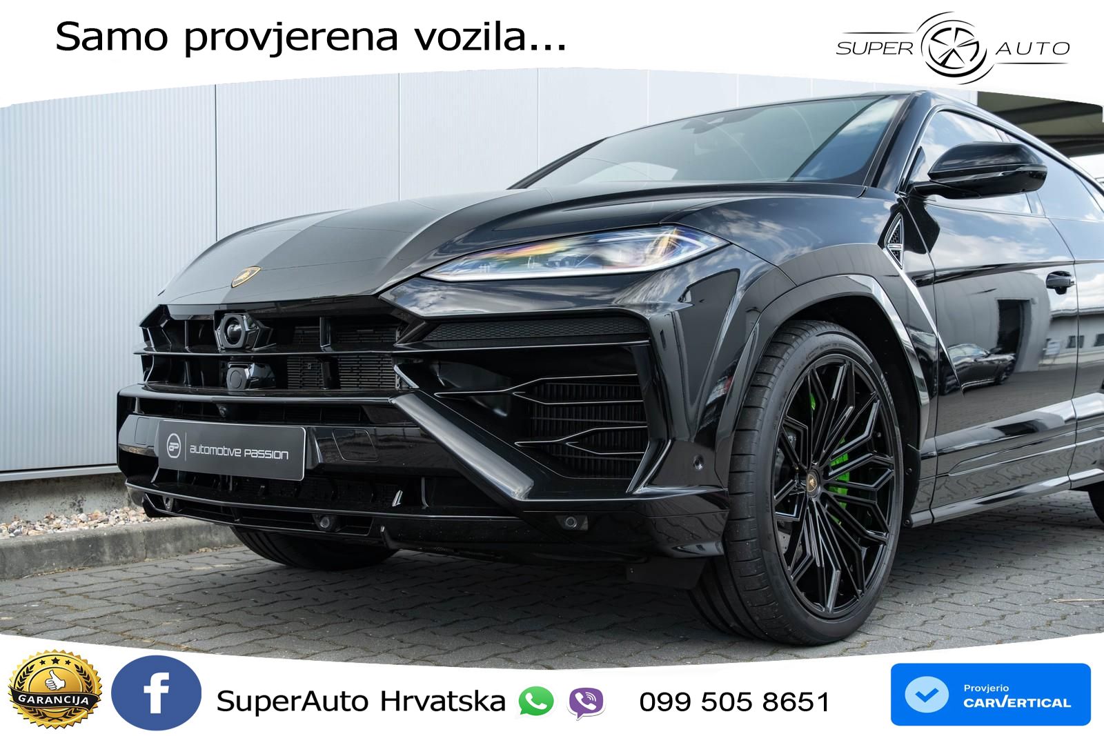 Lamborghini Urus SE 4.0 V8 (800 KS) 4WD Automatic LED+GR SJED+ACC