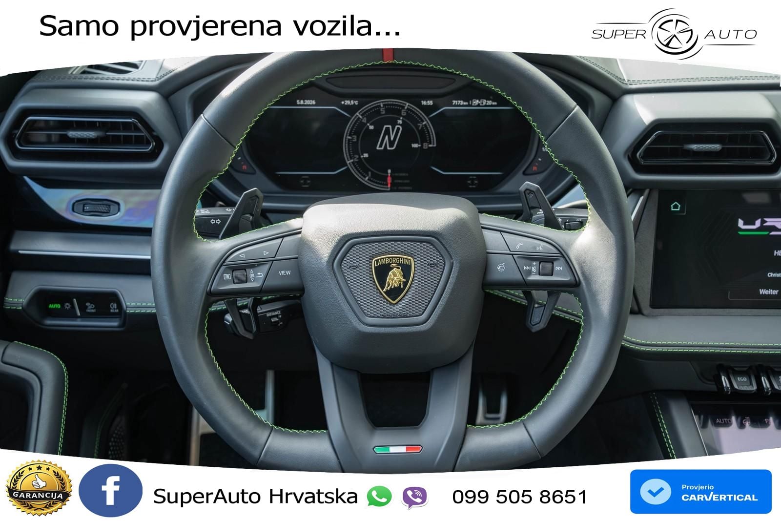 Lamborghini Urus SE 4.0 V8 (800 KS) 4WD Automatic LED+GR SJED+ACC
