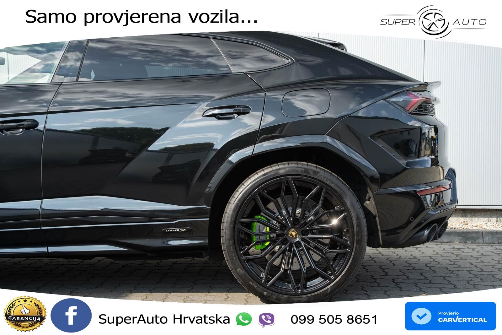 Lamborghini Urus SE 4.0 V8 (800 KS) 4WD Automatic LED+GR SJED+ACC