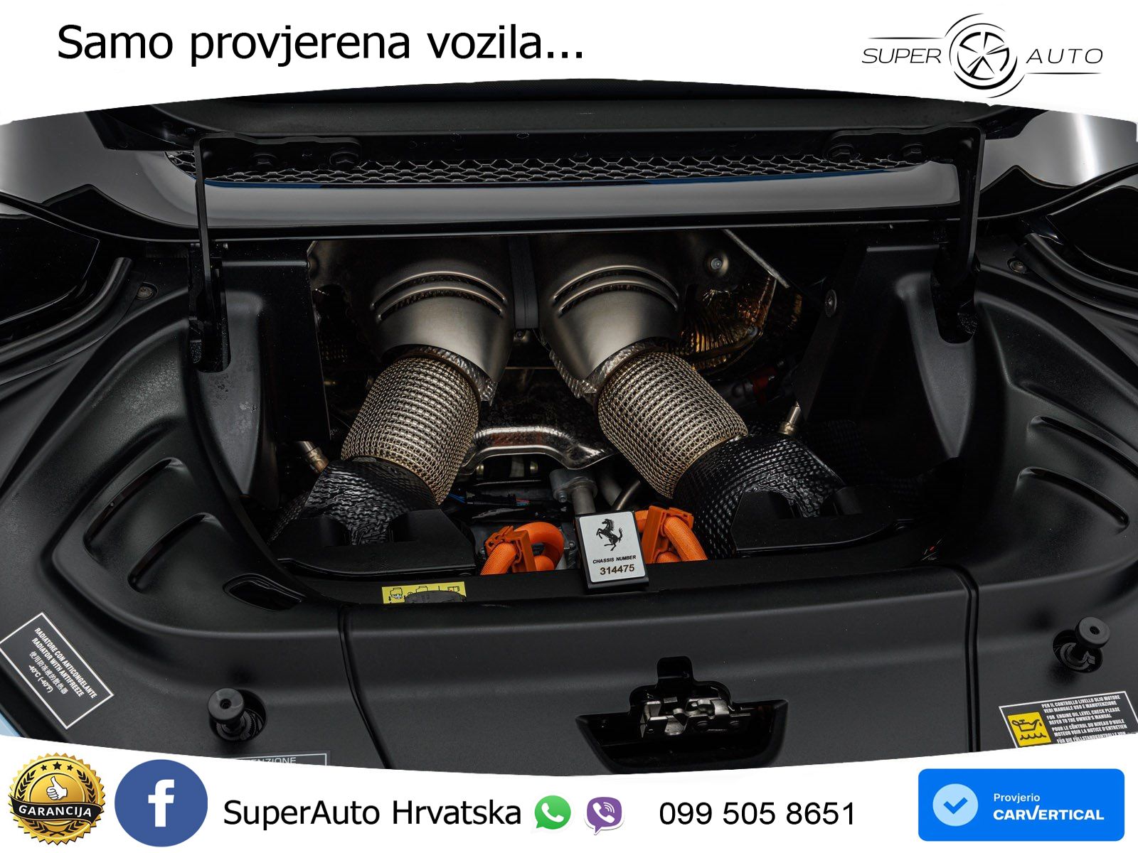 Ferrari 296 GTS 3.0 V6 (830 KS) F1 DCT LED+GR SJED+ACC