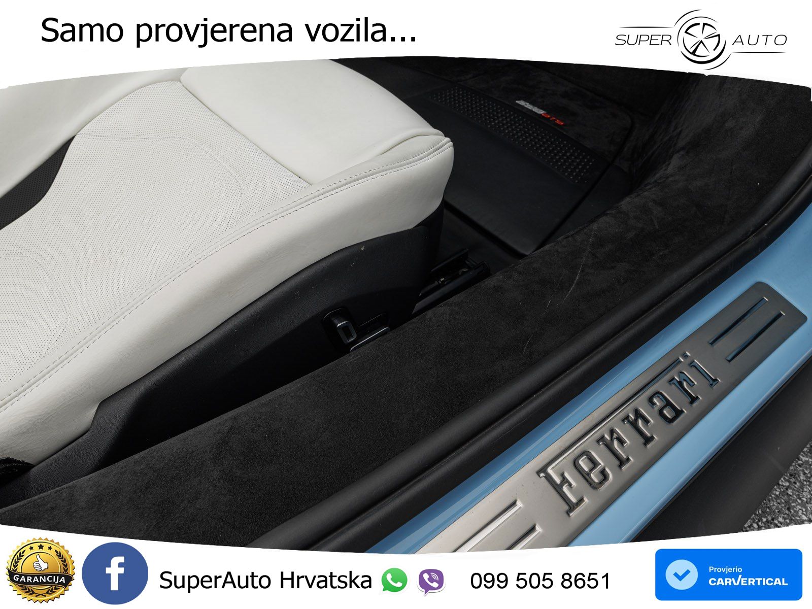 Ferrari 296 GTS 3.0 V6 (830 KS) F1 DCT LED+GR SJED+ACC