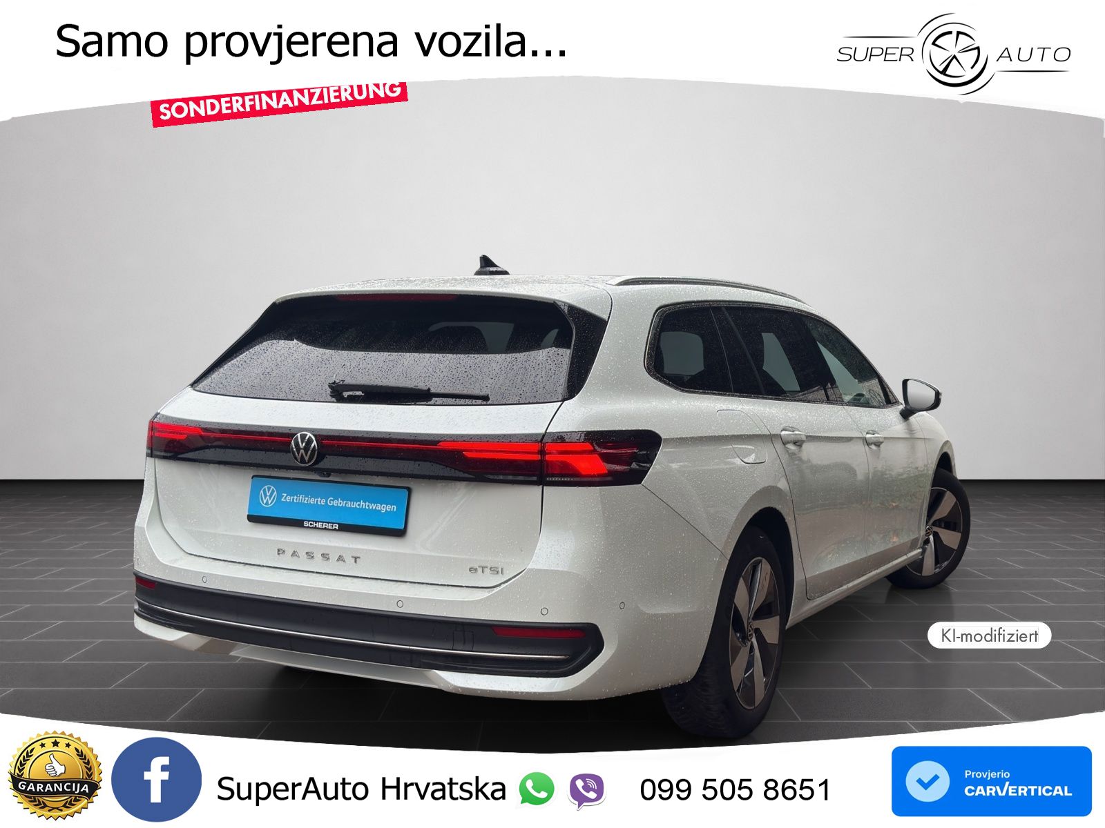 Volkswagen Passat Variant 1.5 eTSI (150 KS) DSG Business LED+GR SJED+ACC