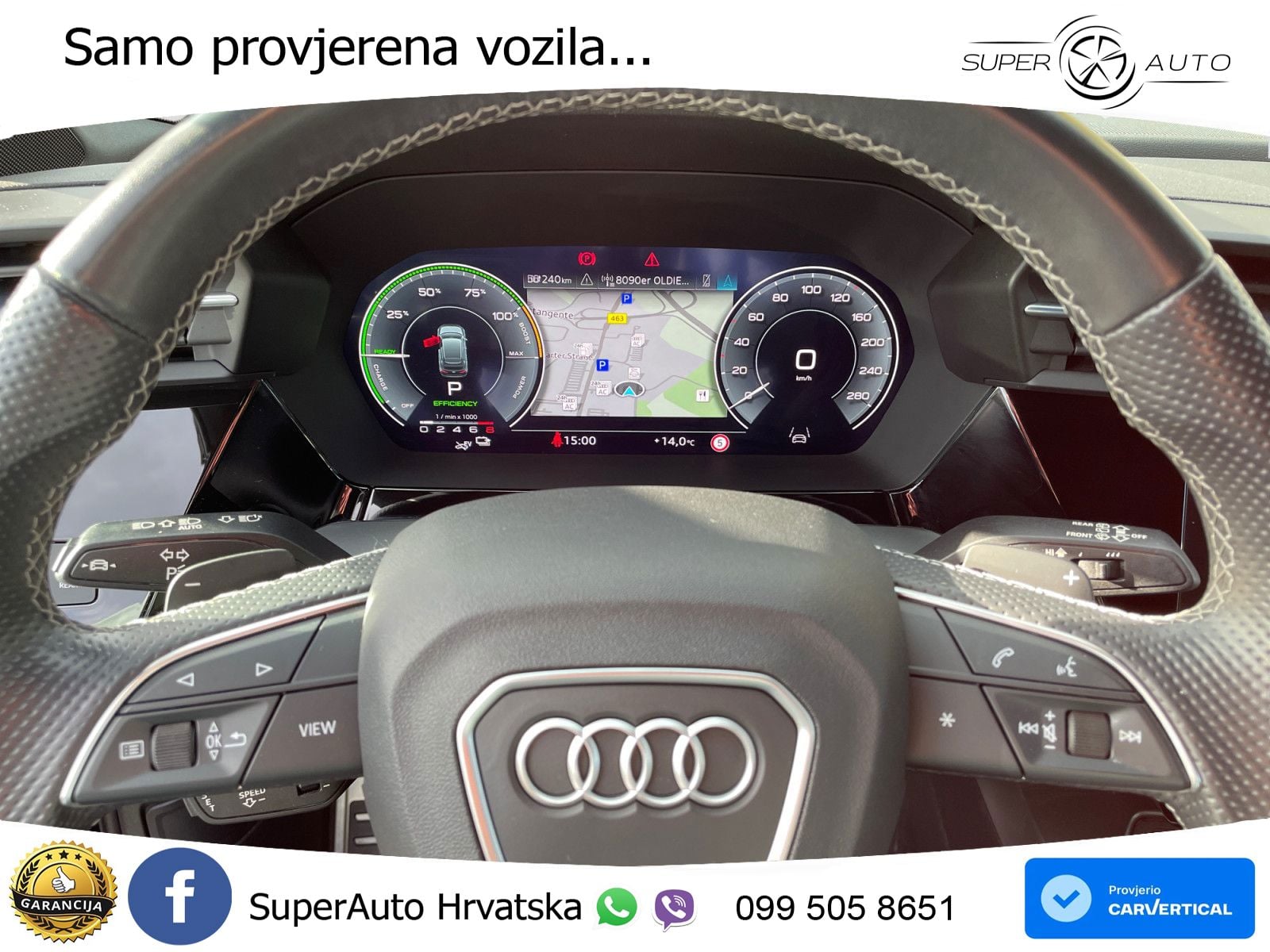 Audi A3 40 TFSIe (204 KS) S tronic S line LED+GR SJED+ACC