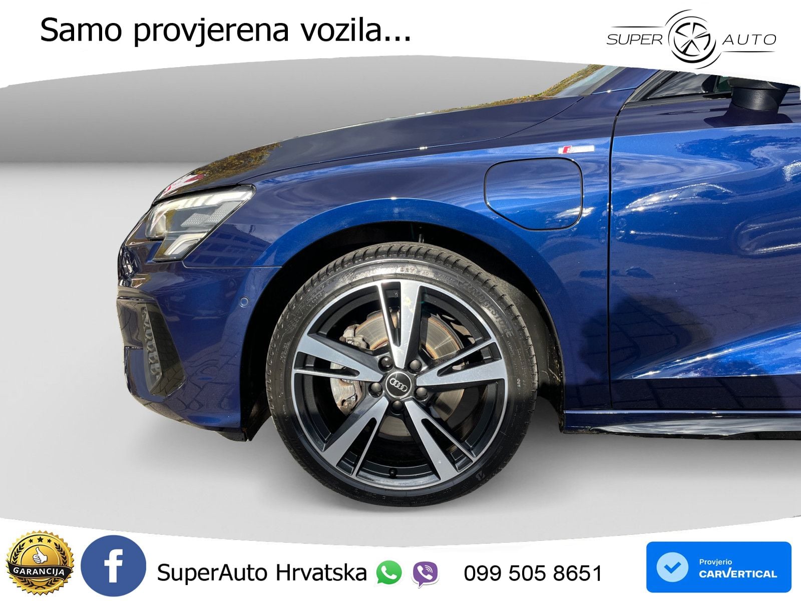 Audi A3 40 TFSIe (204 KS) S tronic S line LED+GR SJED+ACC