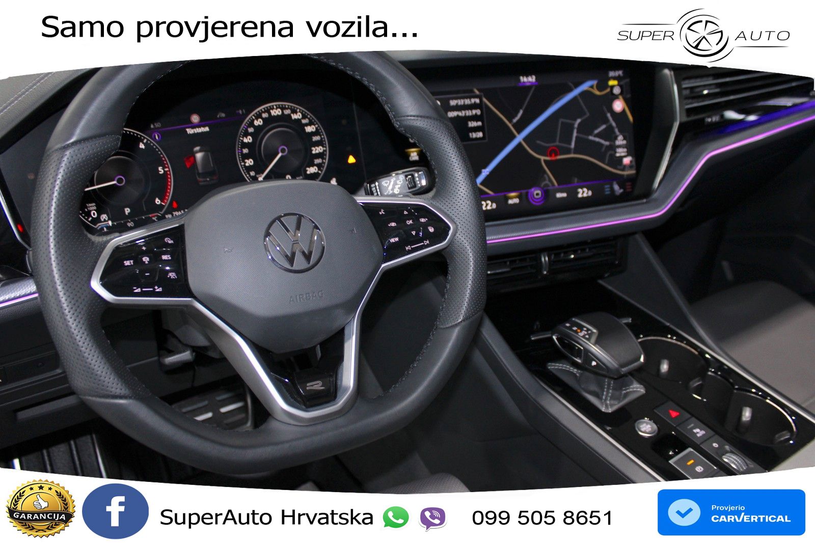 Volkswagen Touareg 3.0 V6 TDI (231 KS) 4MOTION Tiptronic R-Line LED+GR SJED+ACC