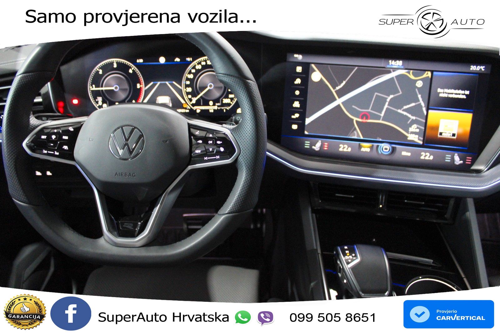 Volkswagen Touareg 3.0 V6 TDI (231 KS) 4MOTION Tiptronic R-Line LED+GR SJED+ACC