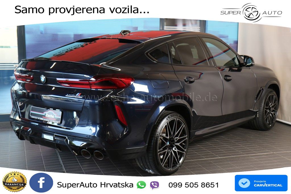 BMW X6 M Competition 4.4 V8 (625 KS) xDrive Steptronic ACC+HEAD+4xGR SJED+360+PANO