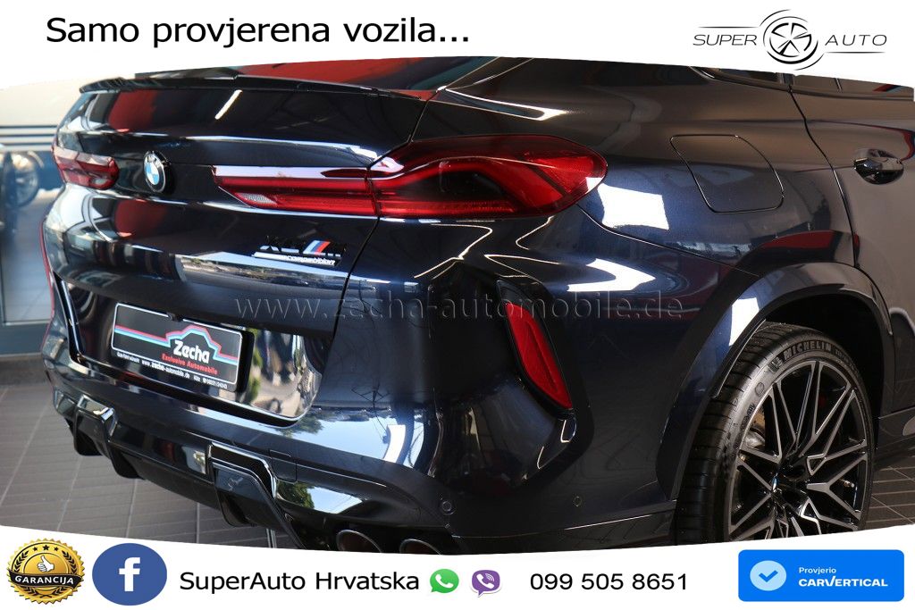 BMW X6 M Competition 4.4 V8 (625 KS) xDrive Steptronic ACC+HEAD+4xGR SJED+360+PANO