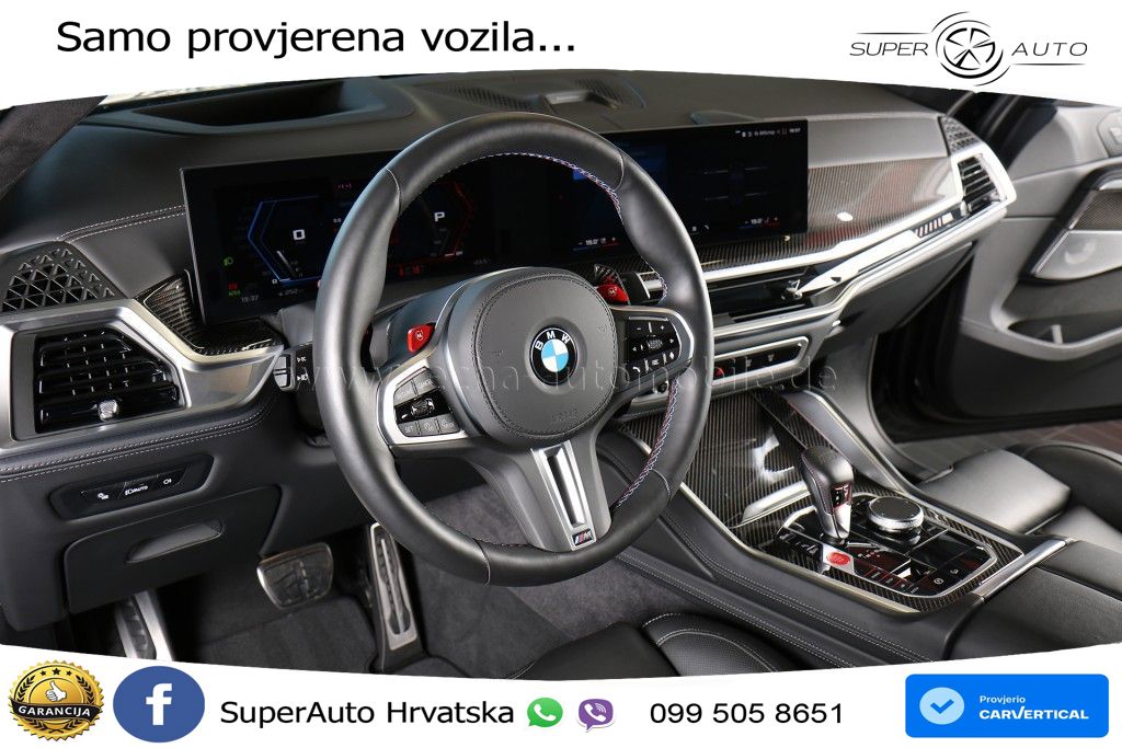 BMW X6 M Competition 4.4 V8 (625 KS) xDrive Steptronic ACC+HEAD+4xGR SJED+360+PANO