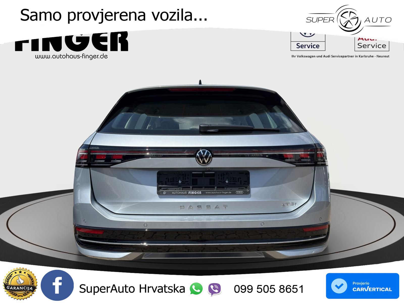 Volkswagen Passat Variant 1.5 eTSI (150 KS) DSG Elegance LED+GR SJED+ACC