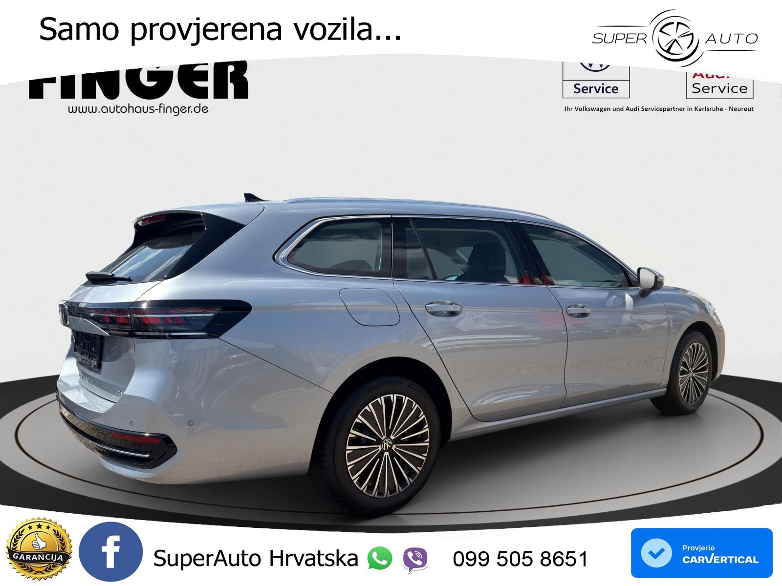 Volkswagen Passat Variant 1.5 eTSI (150 KS) DSG Elegance LED+GR SJED+ACC