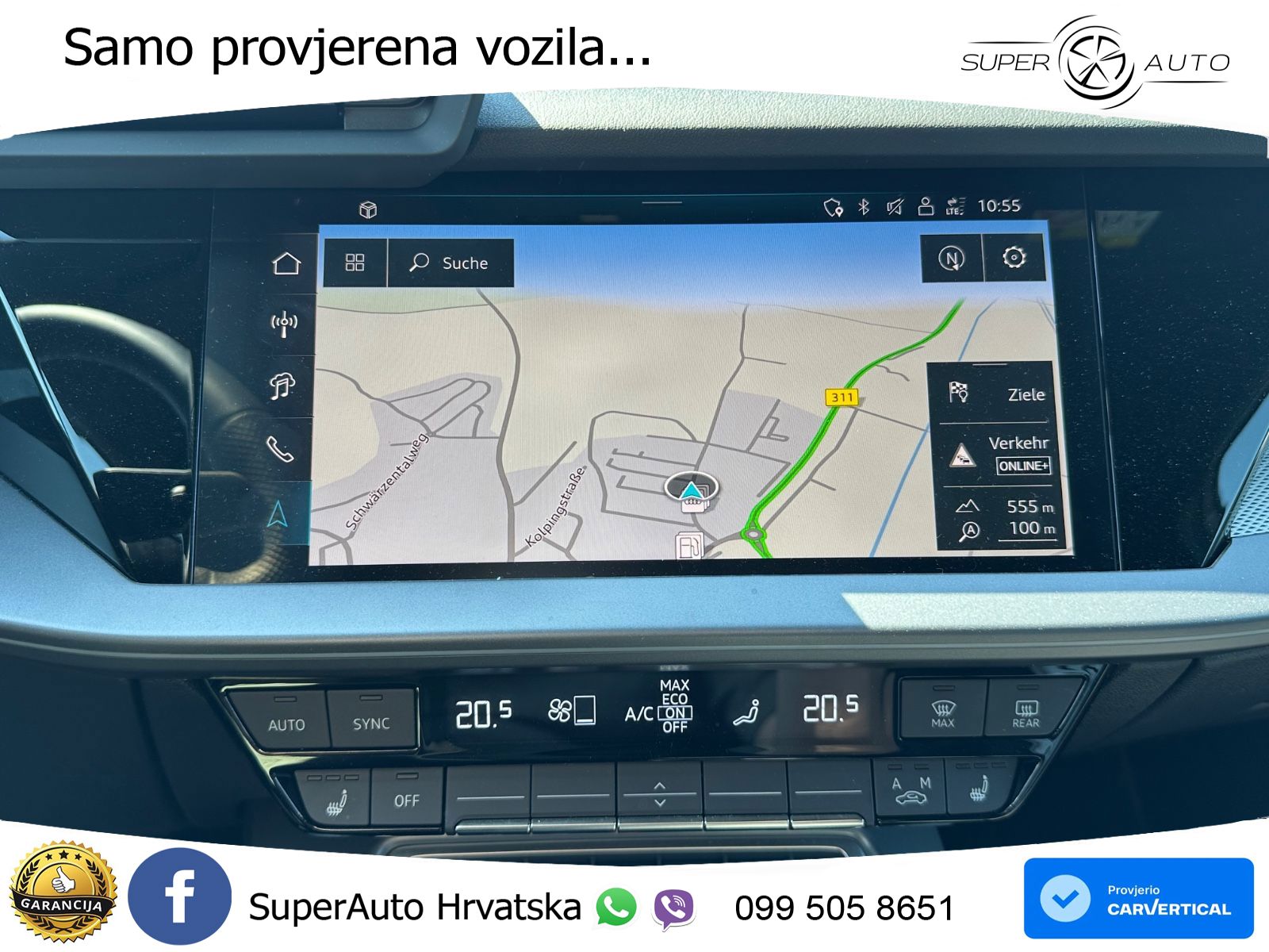 Audi A3 35 TFSI (150 KS) S tronic advanced LED+GR SJED+ACC
