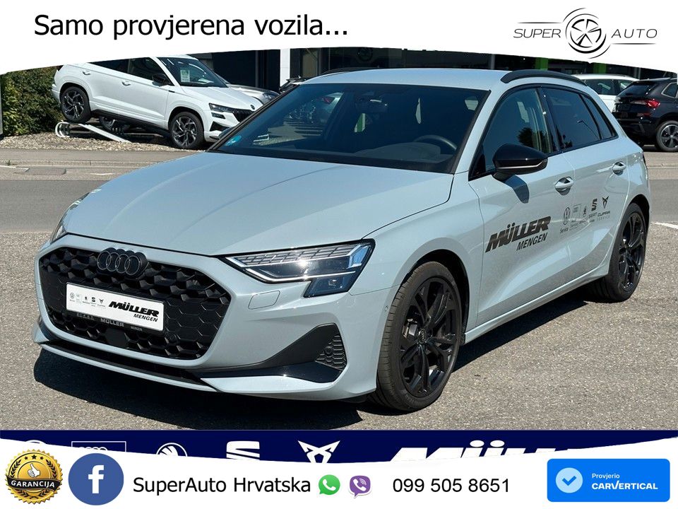 Audi A3 35 TFSI (150 KS) S tronic advanced LED+GR SJED+ACC