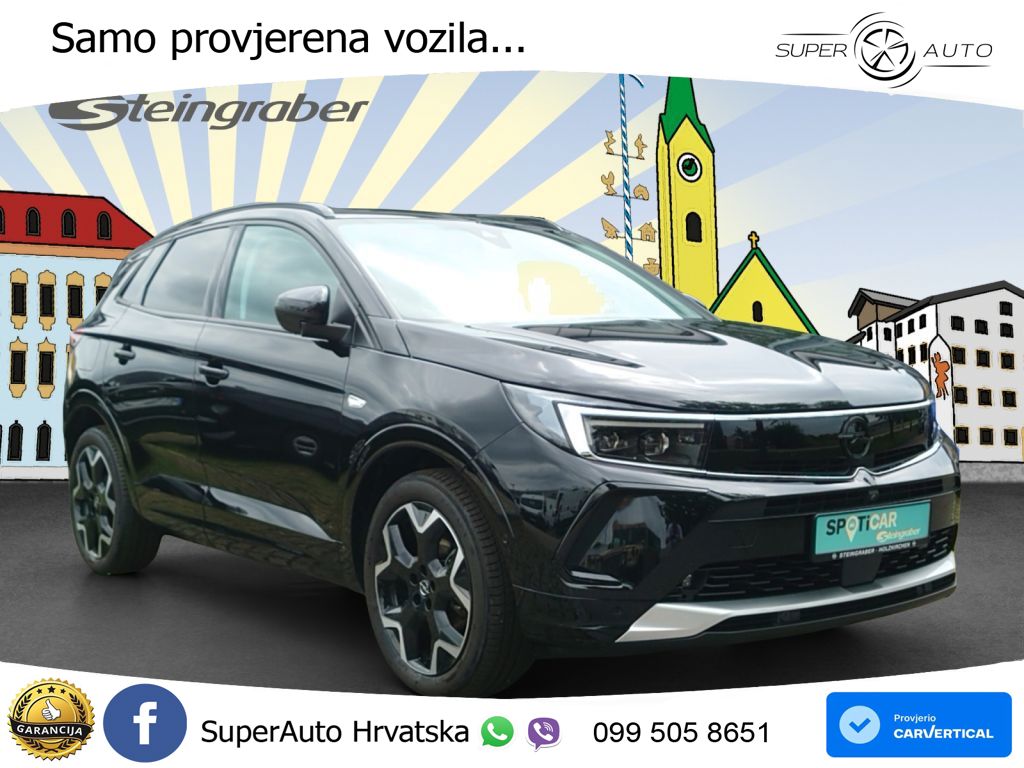Opel Grandland 1.2i Turbo (130 KS) Automatic Ultimate LED+GR SJED+ACC