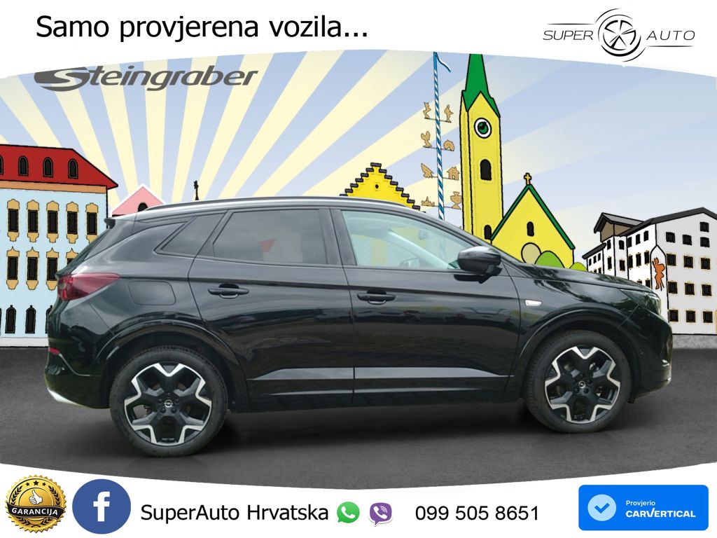 Opel Grandland 1.2i Turbo (130 KS) Automatic Ultimate LED+GR SJED+ACC