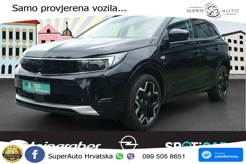 Opel Grandland 1.2i Turbo (130 KS) Automatic Ultimate LED+GR SJED+ACC