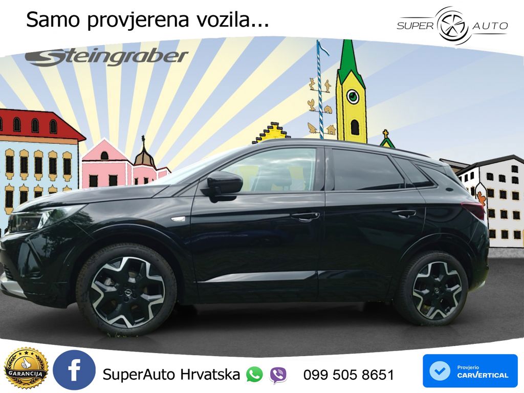 Opel Grandland 1.2i Turbo (130 KS) Automatic Ultimate LED+GR SJED+ACC