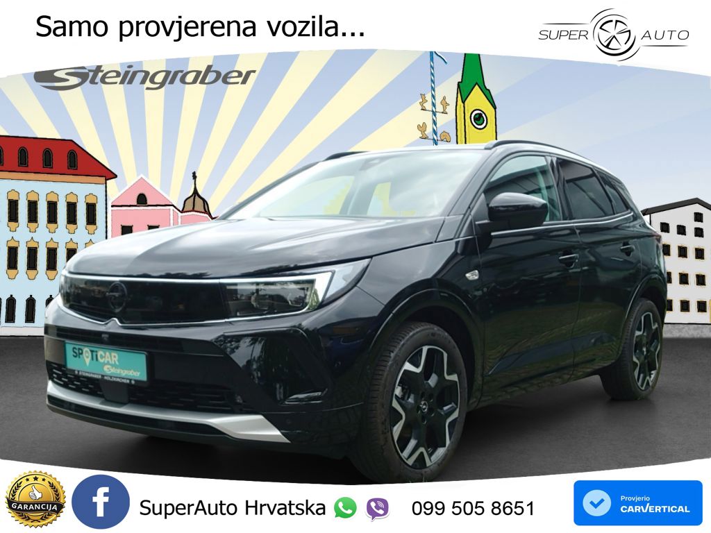 Opel Grandland 1.2i Turbo (130 KS) Automatic Ultimate LED+GR SJED+ACC