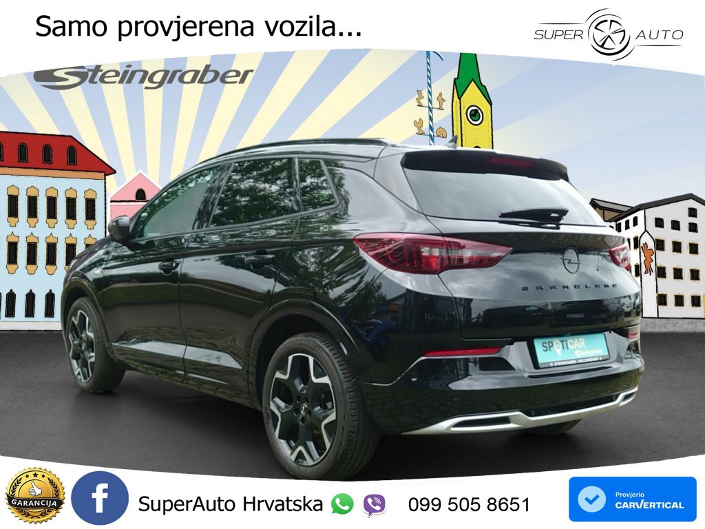 Opel Grandland 1.2i Turbo (130 KS) Automatic Ultimate LED+GR SJED+ACC
