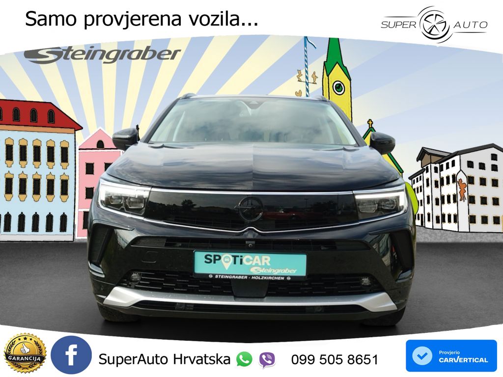 Opel Grandland 1.2i Turbo (130 KS) Automatic Ultimate LED+GR SJED+ACC
