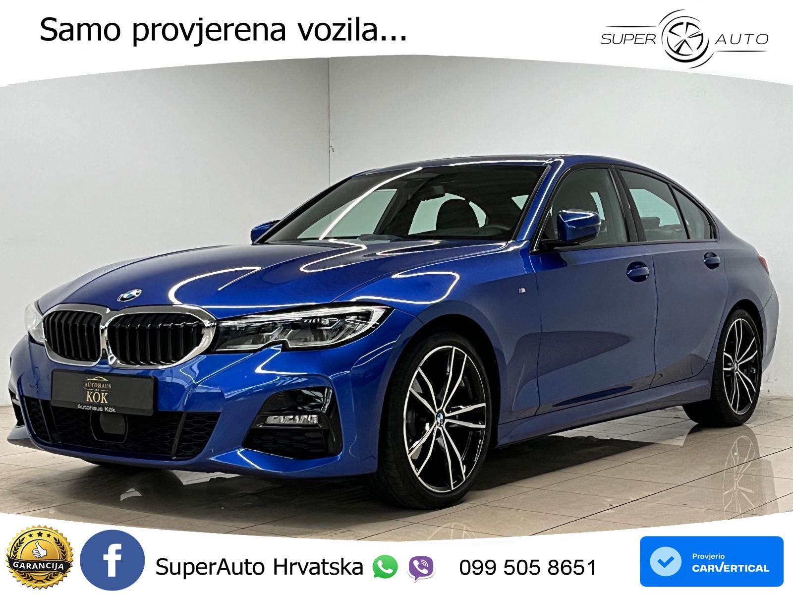 BMW 320i (184 KS) xDrive Steptronic M Sport LED+GR SJED+ACC