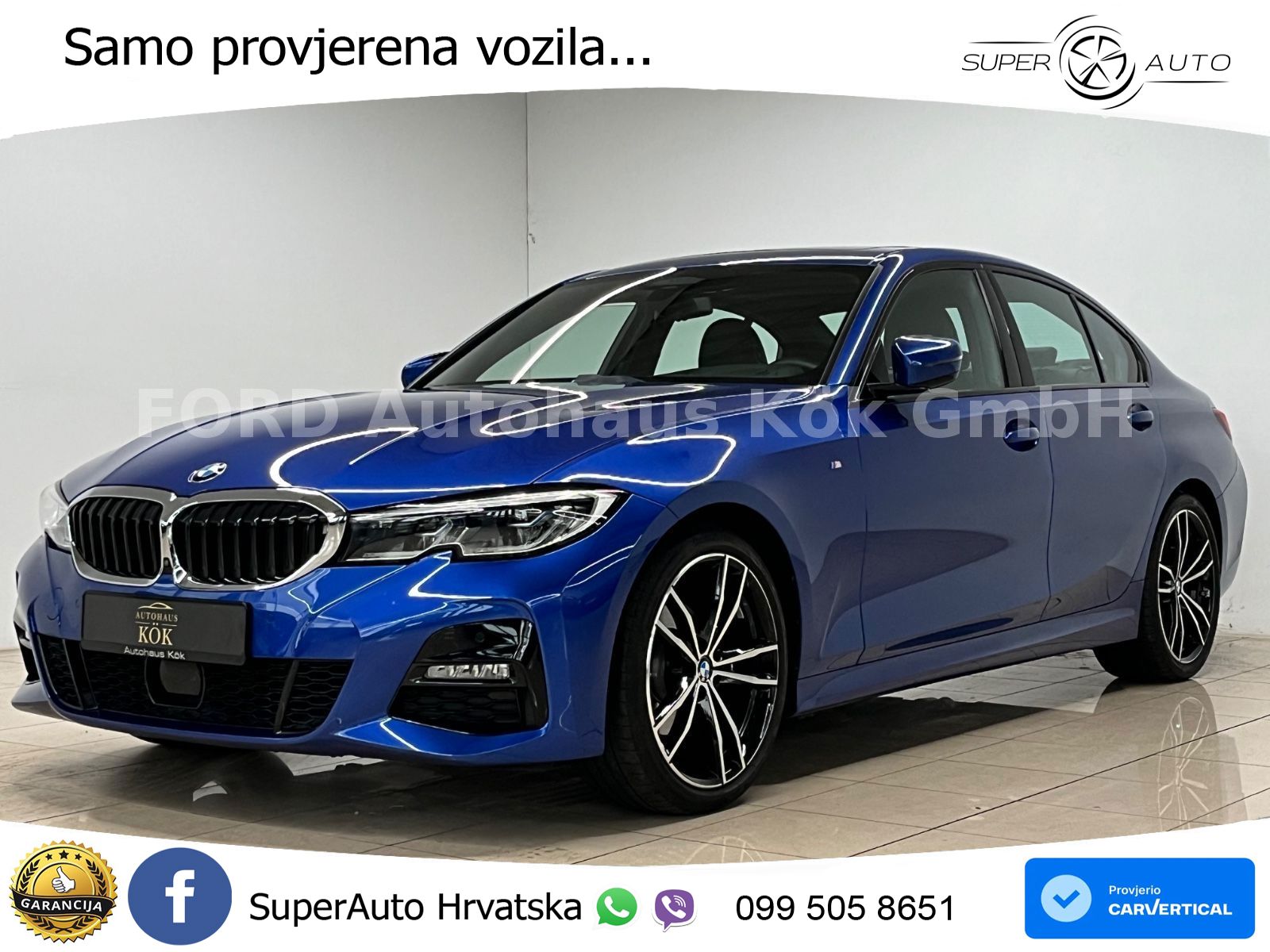 BMW 320i (184 KS) xDrive Steptronic M Sport LED+GR SJED+ACC