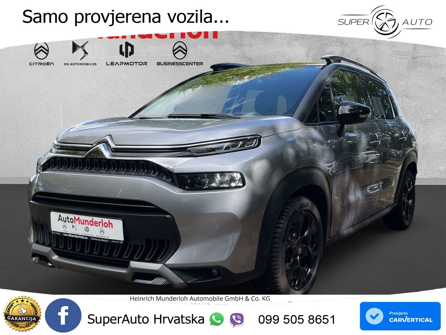 Citroen C3 Aircross 1.2 PureTech (110 KS) MAX