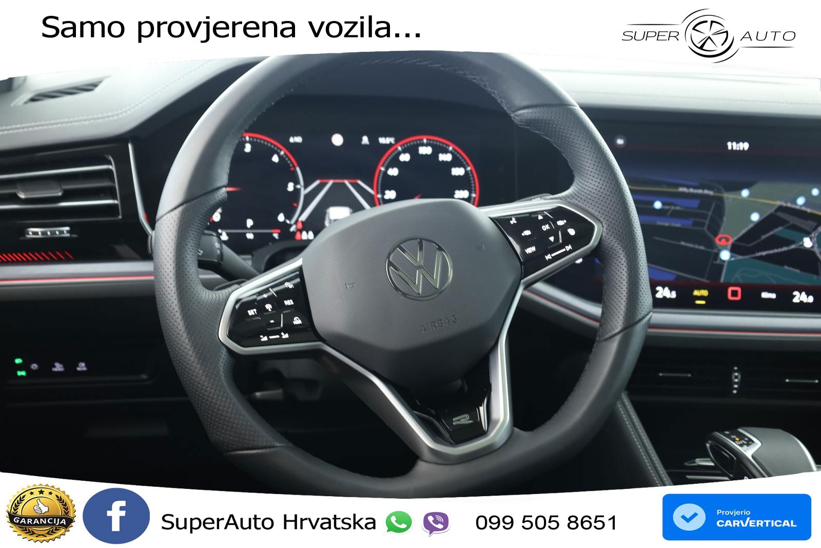Volkswagen Touareg 3.0 V6 TDI (231 KS) 4MOTION Tiptronic ZRAČNI+ACC+GR SJED+KAM+PANO