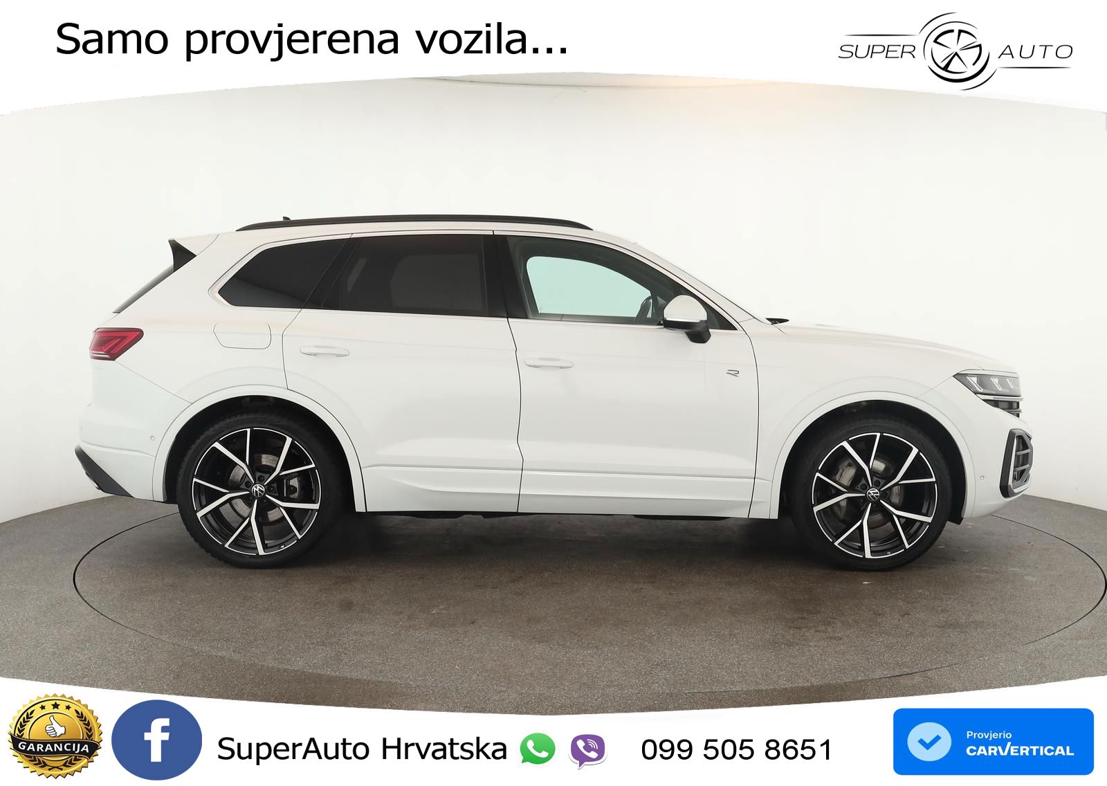Volkswagen Touareg 3.0 V6 TDI (231 KS) 4MOTION Tiptronic ZRAČNI+ACC+GR SJED+KAM+PANO