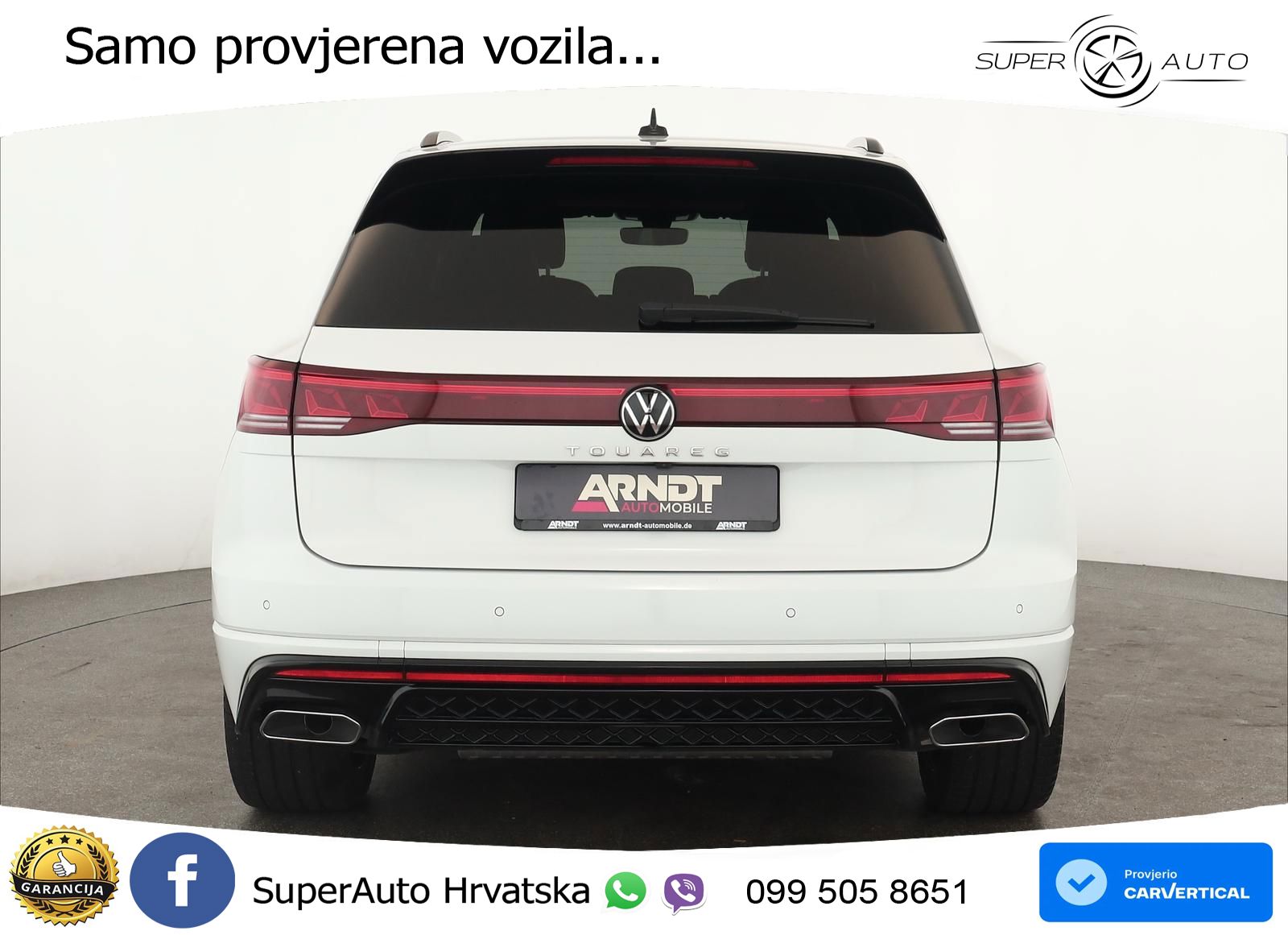 Volkswagen Touareg 3.0 V6 TDI (231 KS) 4MOTION Tiptronic ZRAČNI+ACC+GR SJED+KAM+PANO