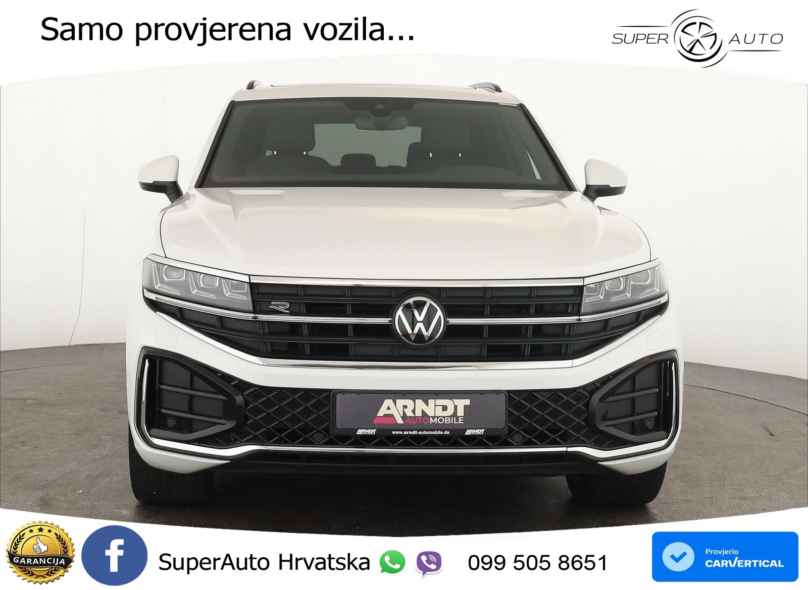 Volkswagen Touareg 3.0 V6 TDI (231 KS) 4MOTION Tiptronic ZRAČNI+ACC+GR SJED+KAM+PANO
