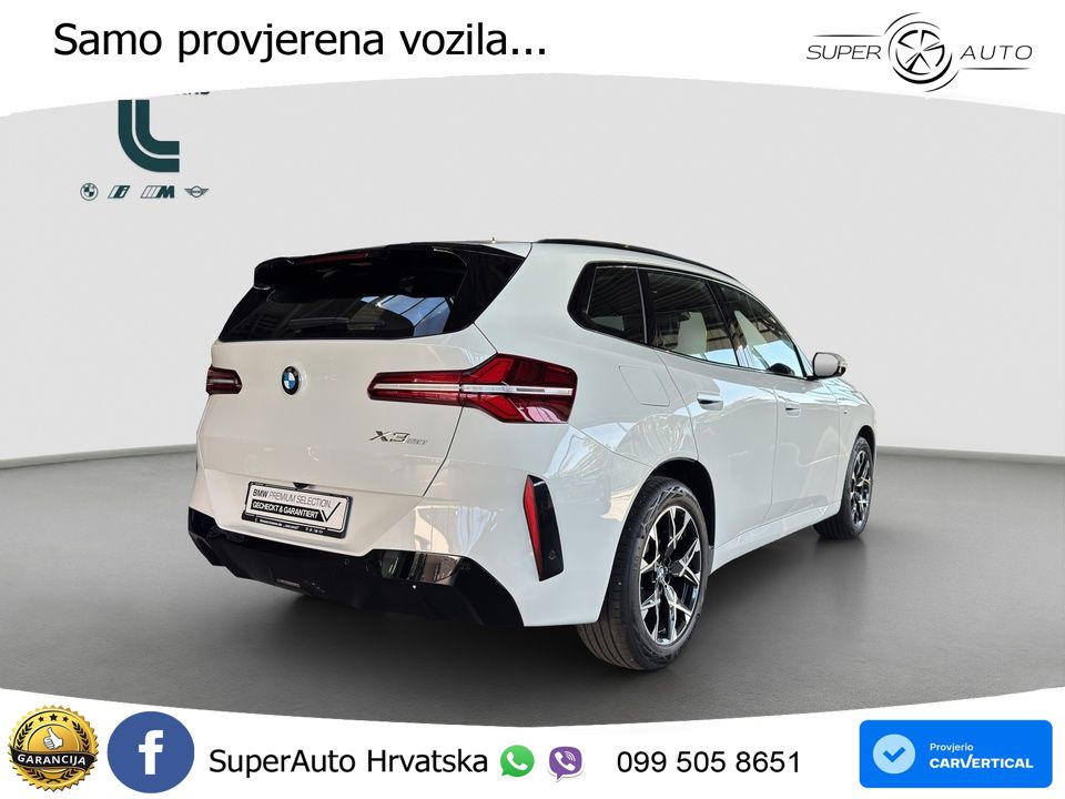 BMW X3 20 xDrive Steptronic LED+GR SJED+ACC