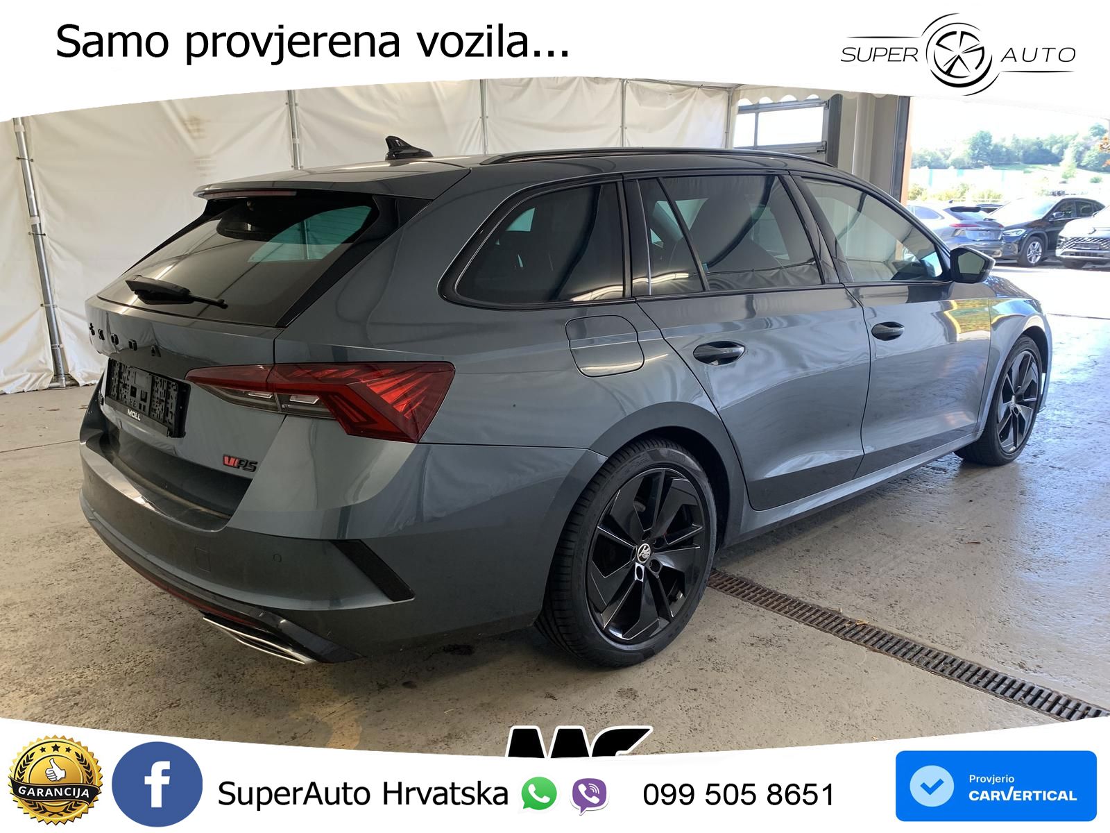 Škoda Octavia Combi RS 2.0 TDI (200 KS) DSG
