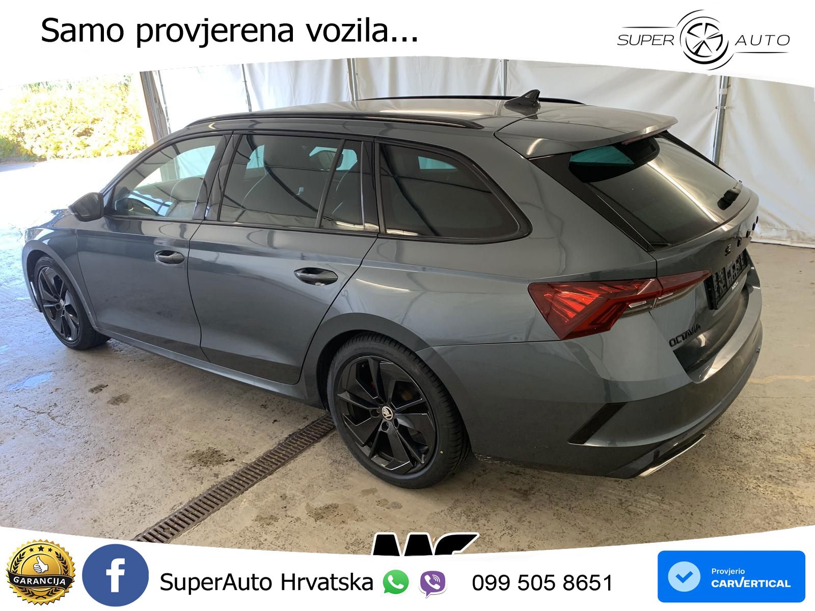 Škoda Octavia Combi RS 2.0 TDI (200 KS) DSG