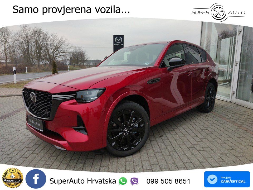 Mazda CX-60 3.3 e-Skyactiv D (254 KS) AWD Automatic MATRIX+GR SJED+KAM