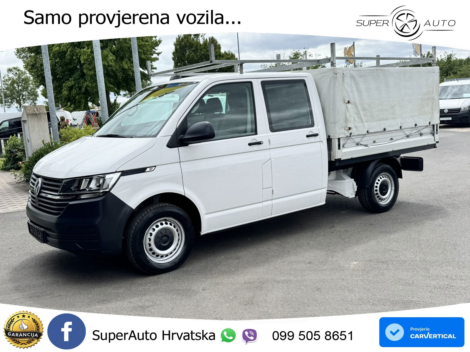Volkswagen T6 Transporter 6.1 Doka/Pritsche TDI DSG 4Motion 150 KS