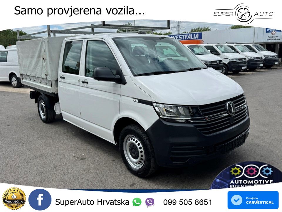 Volkswagen T6 Transporter 6.1 Doka/Pritsche TDI DSG 4Motion 150 KS
