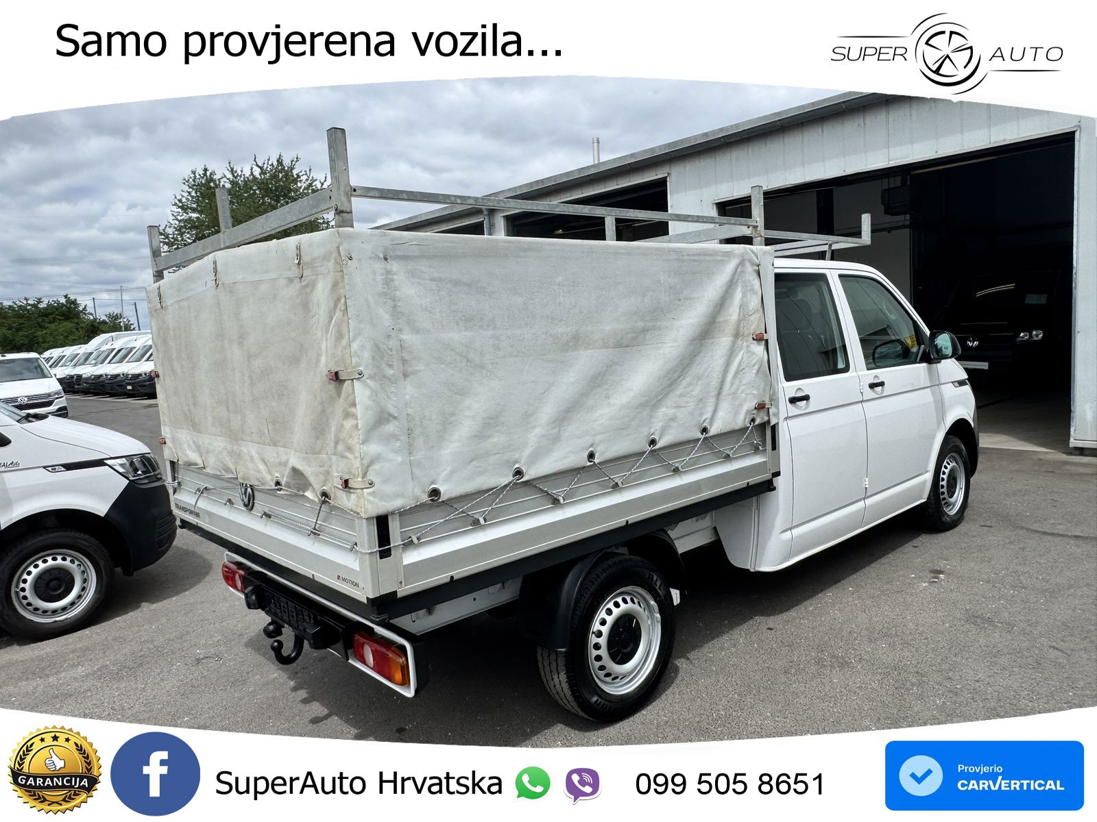 Volkswagen T6 Transporter 6.1 Doka/Pritsche TDI DSG 4Motion 150 KS