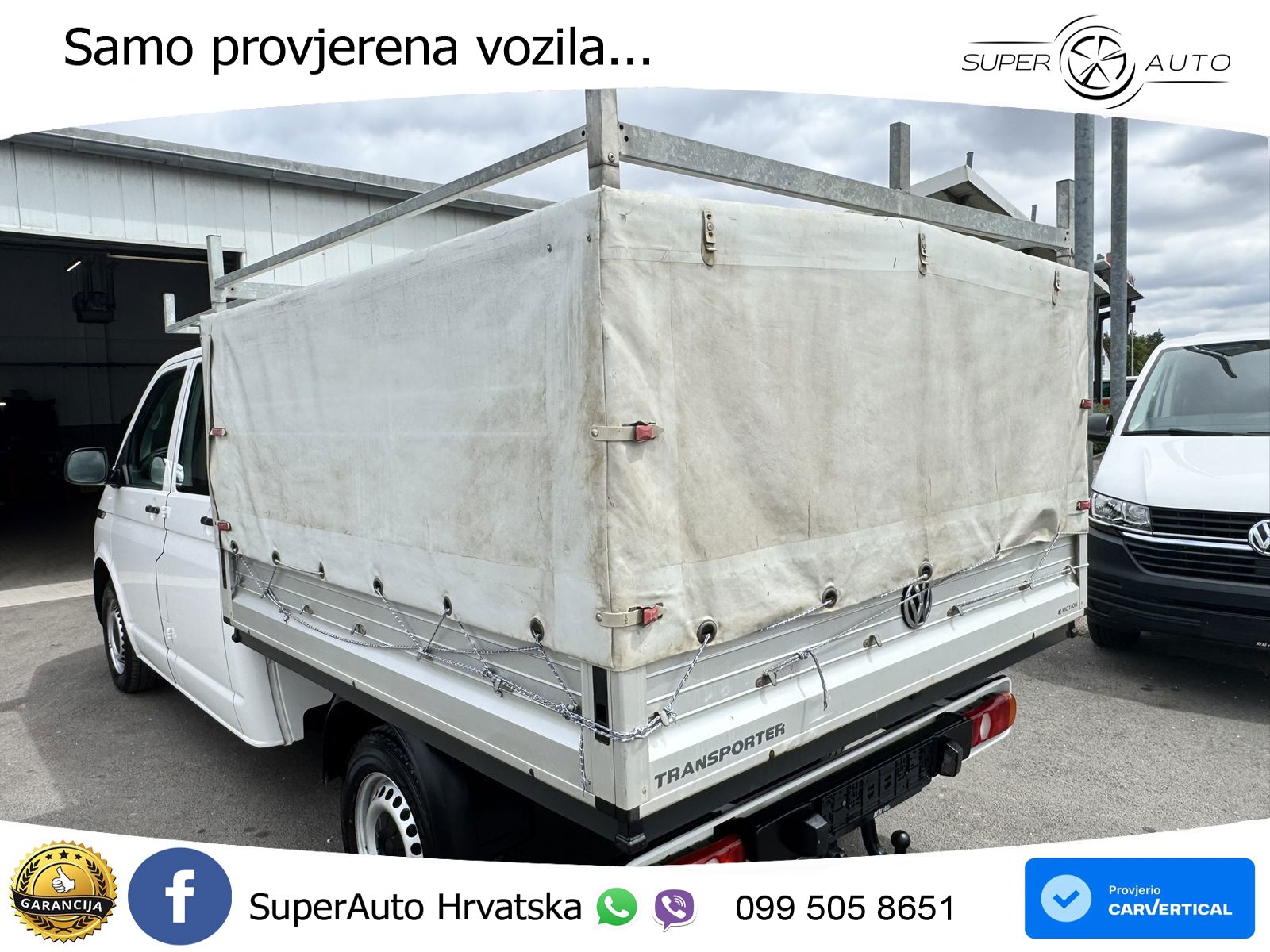 Volkswagen T6 Transporter 6.1 Doka/Pritsche TDI DSG 4Motion 150 KS